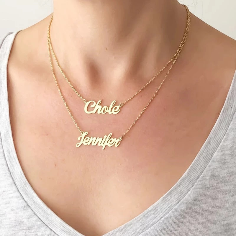 PROMO 2 CADENITAS CON NOMBRE PERSONALIZADO